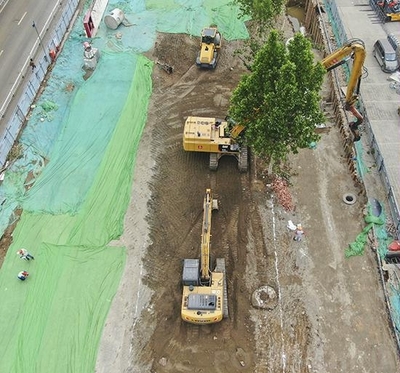 中国电建市政建设集团 工程动态 济南二环北路项目有序推进施工进度