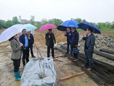 刘存磊到大石乡调研乡镇污水处理厂建设情况