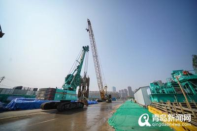 青岛地铁4号线铺轨完成95% 地铁2号线二期也有新进展