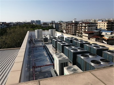 安全稳定又节能,碧涞空气能成工厂建设空气源热水工程首选