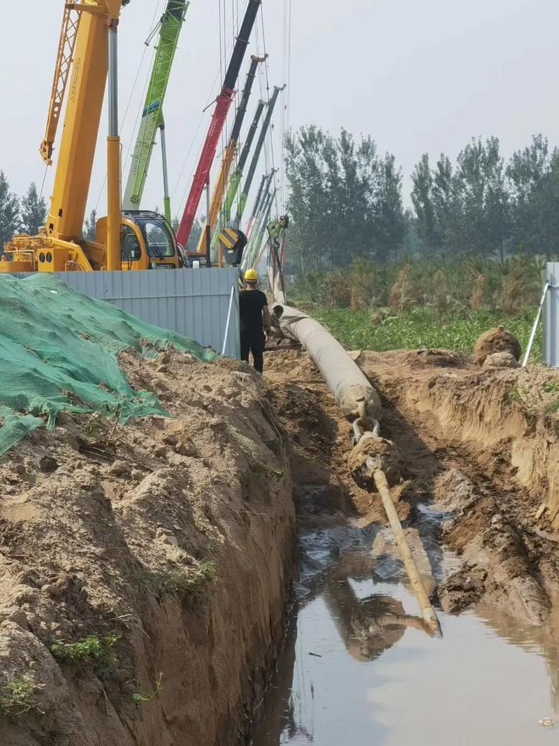 大型穿越拉管施工,专业事交给专业公司!#北京睿德建设工程有限