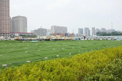 助力蓝天保卫战!东胜棉五改造项目打造石家庄首个“花园式工地”